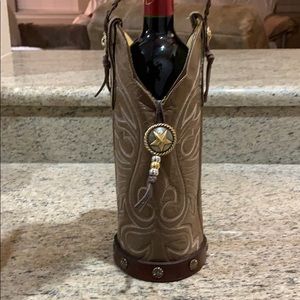 Cowboy Boot Bottle Tote